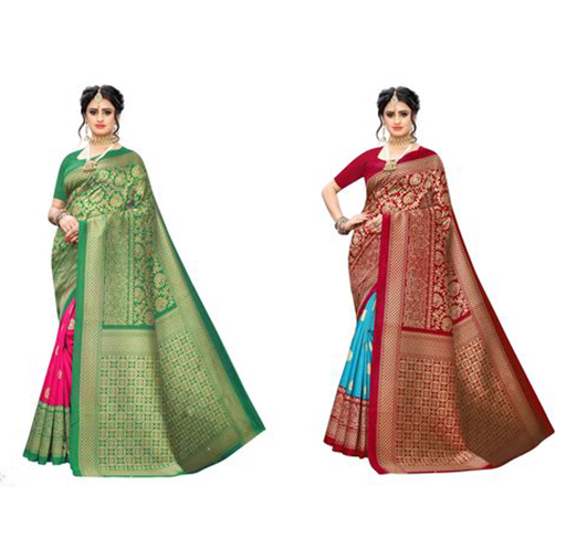 ART silk saree with blouse