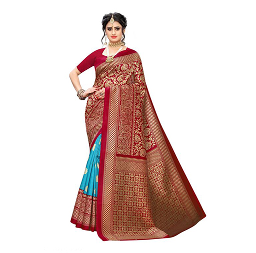 ART silk saree with blouse