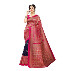 ART silk saree with blouse