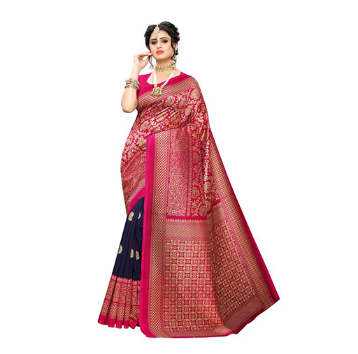 ART silk saree with blouse