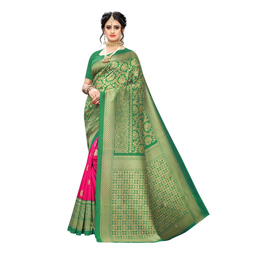 ART silk saree with blouse