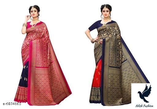 ART silk saree with blouse